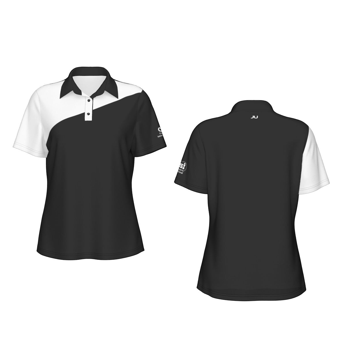 Bare Women's Polo Collar Jersey