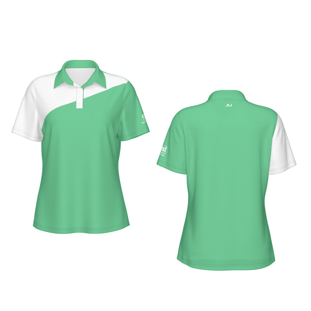 Bare Women's Polo Collar Jersey