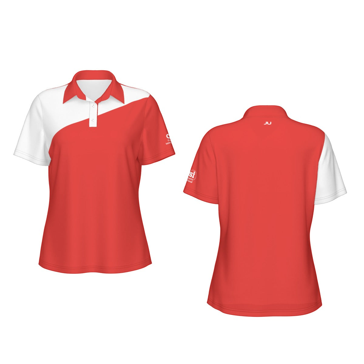 Bare Women's Polo Collar Jersey