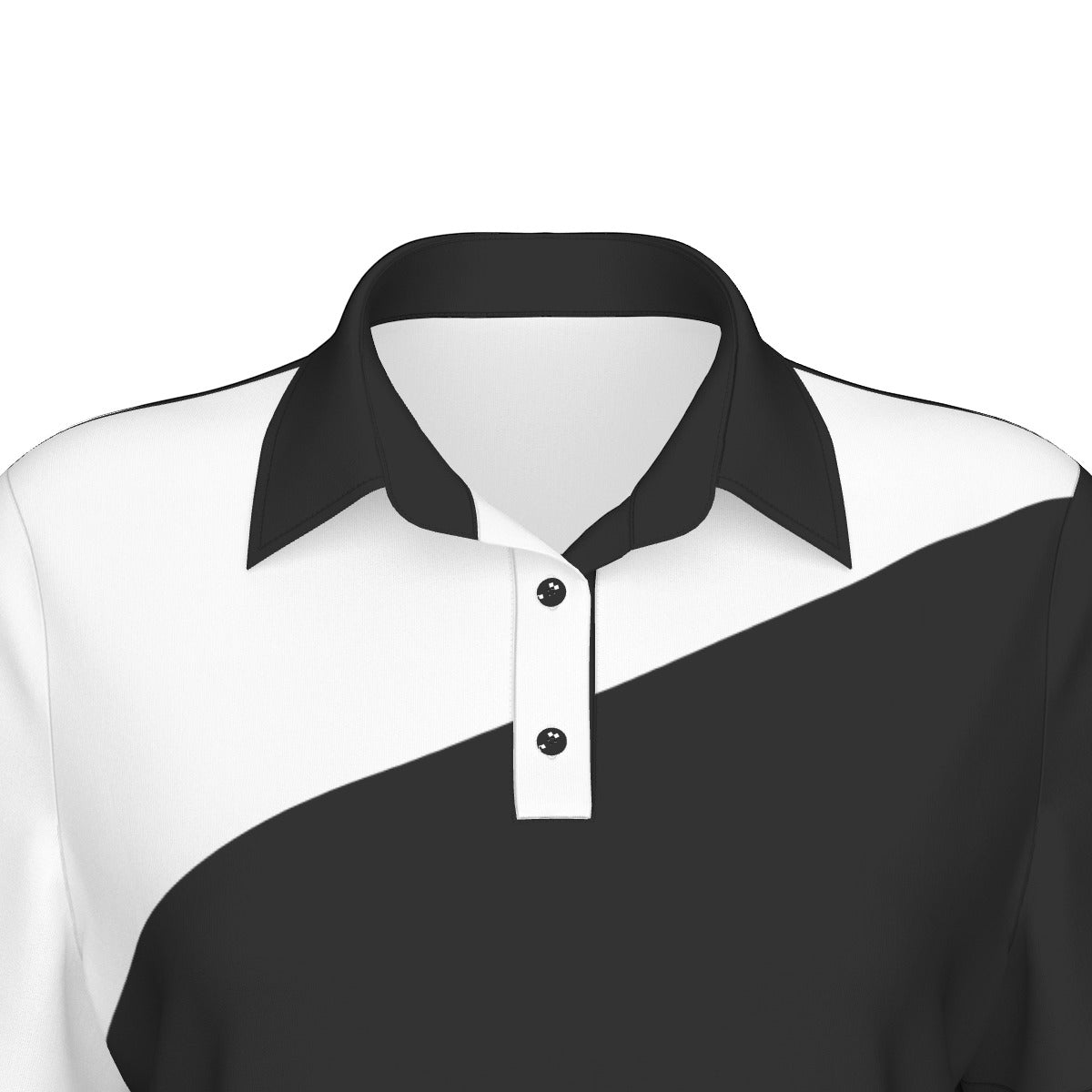 Bare Women's Polo Collar Jersey