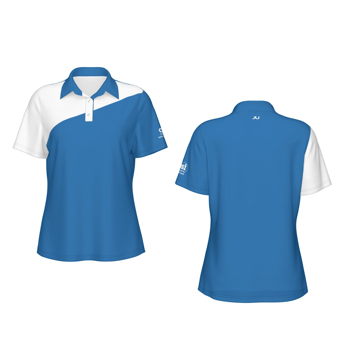 Bare Women's Polo Collar Jersey