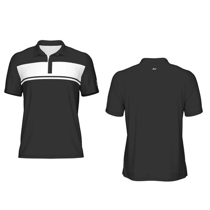Blocked Out Men's Polo Collar Jersey