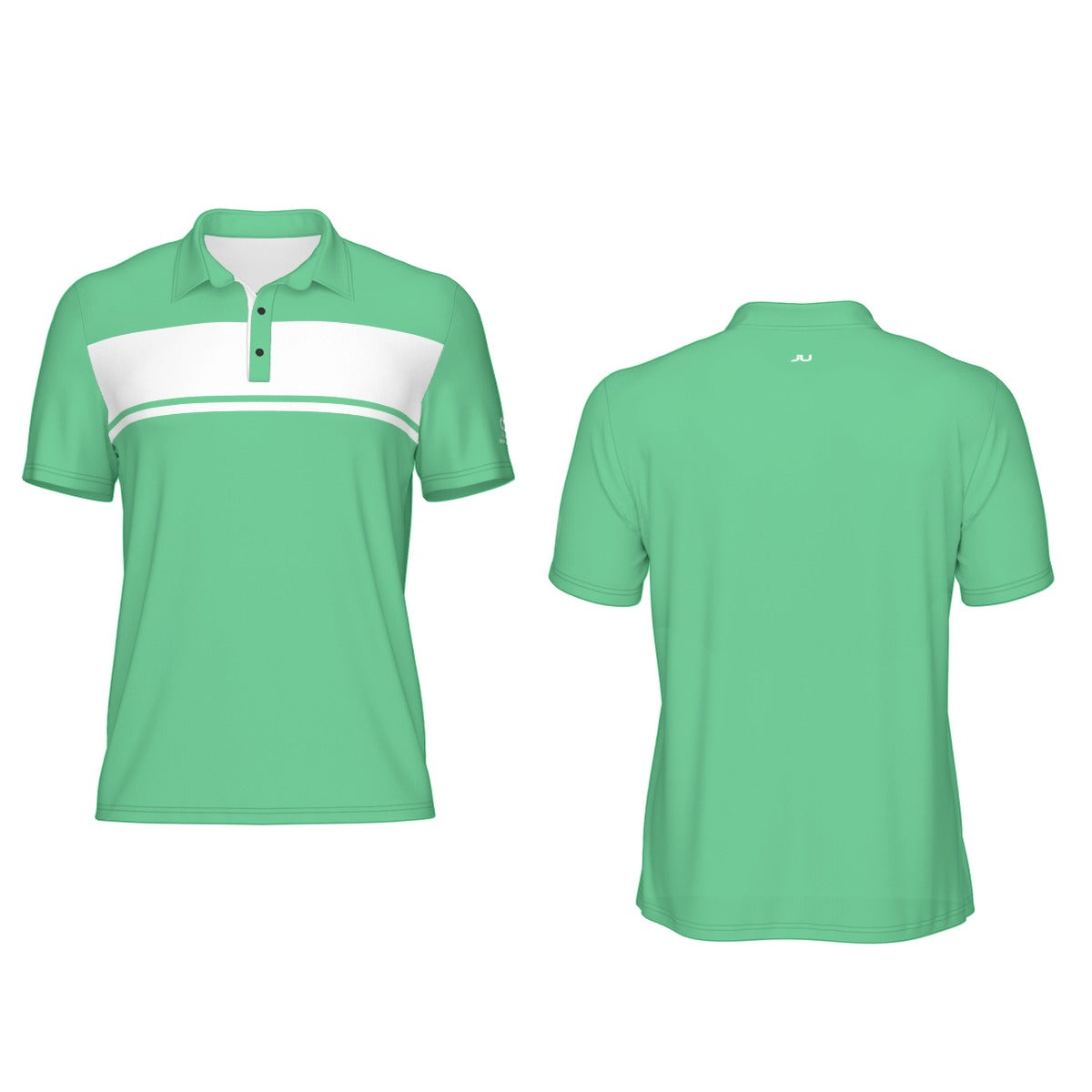 Blocked Out Men's Polo Collar Jersey