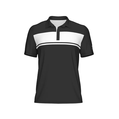 Blocked Out Men's Polo Collar Jersey
