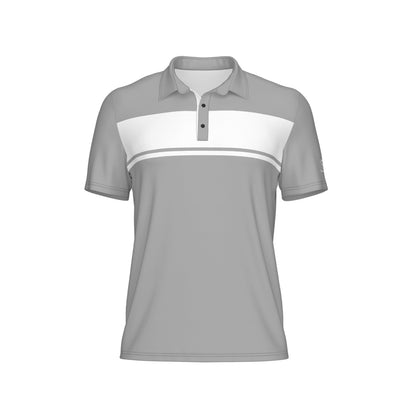 Blocked Out Men's Polo Collar Jersey