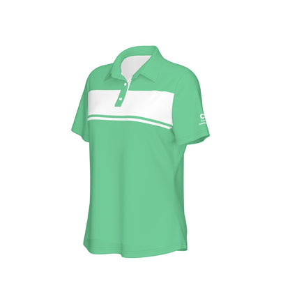 Blocked Out Women's Polo Collar Jersey