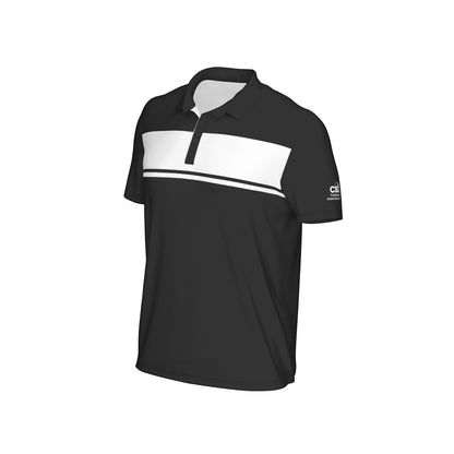 Blocked Out Men's Polo Collar Jersey