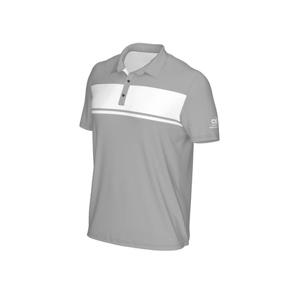 Blocked Out Men's Polo Collar Jersey