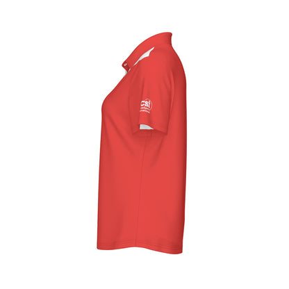 Bare Women's Polo Collar Jersey