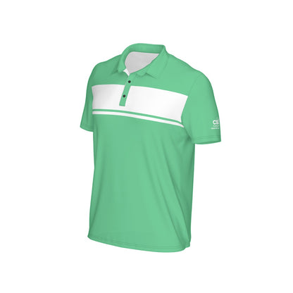 Blocked Out Men's Polo Collar Jersey