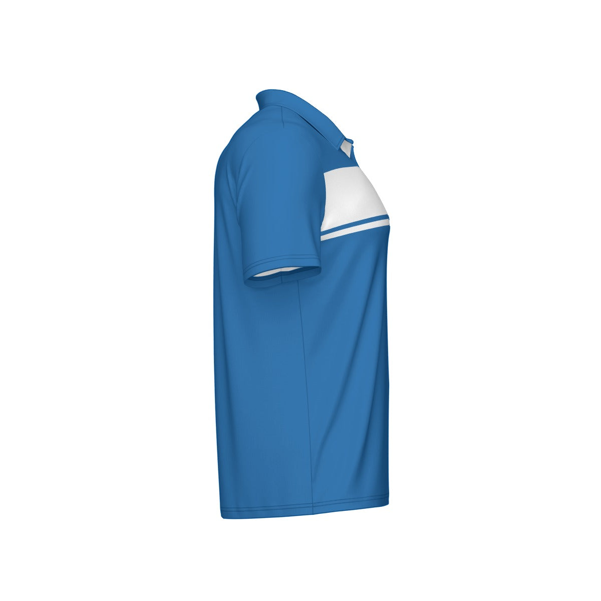 Blocked Out Men's Polo Collar Jersey
