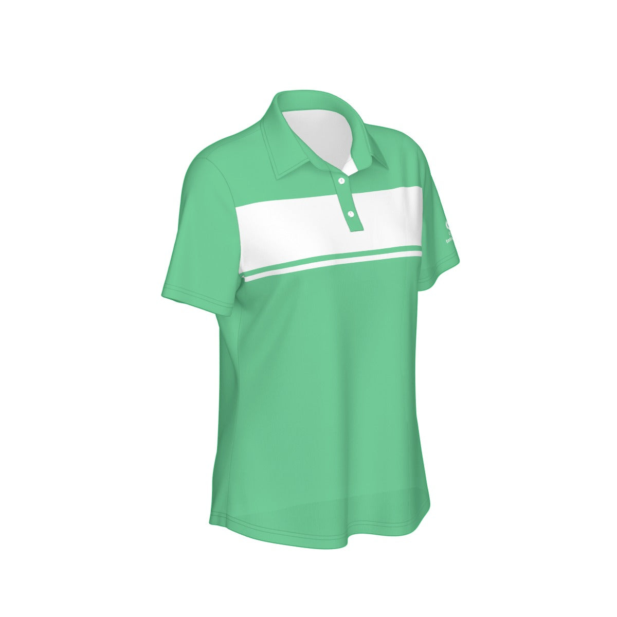 Blocked Out Women's Polo Collar Jersey