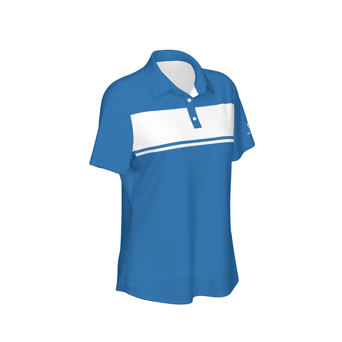 Blocked Out Women's Polo Collar Jersey