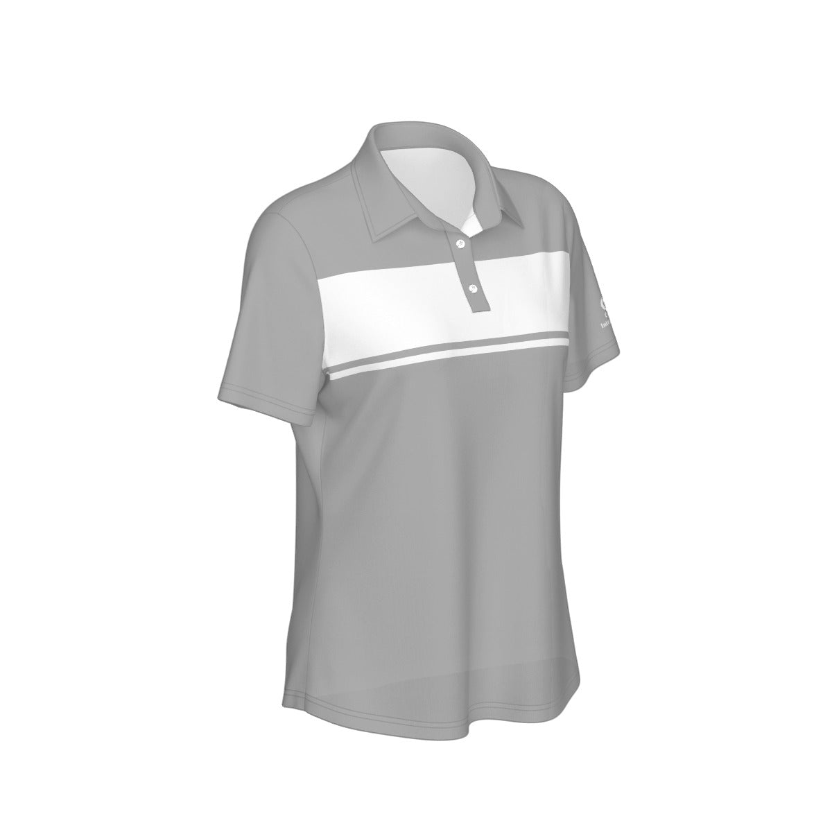 Blocked Out Women's Polo Collar Jersey