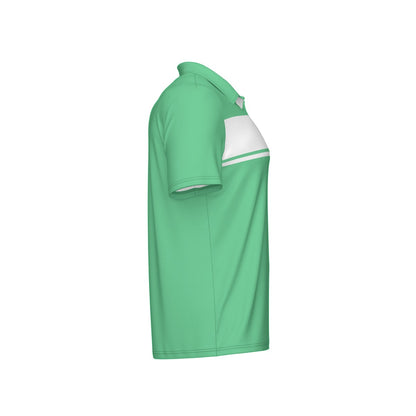 Blocked Out Men's Polo Collar Jersey