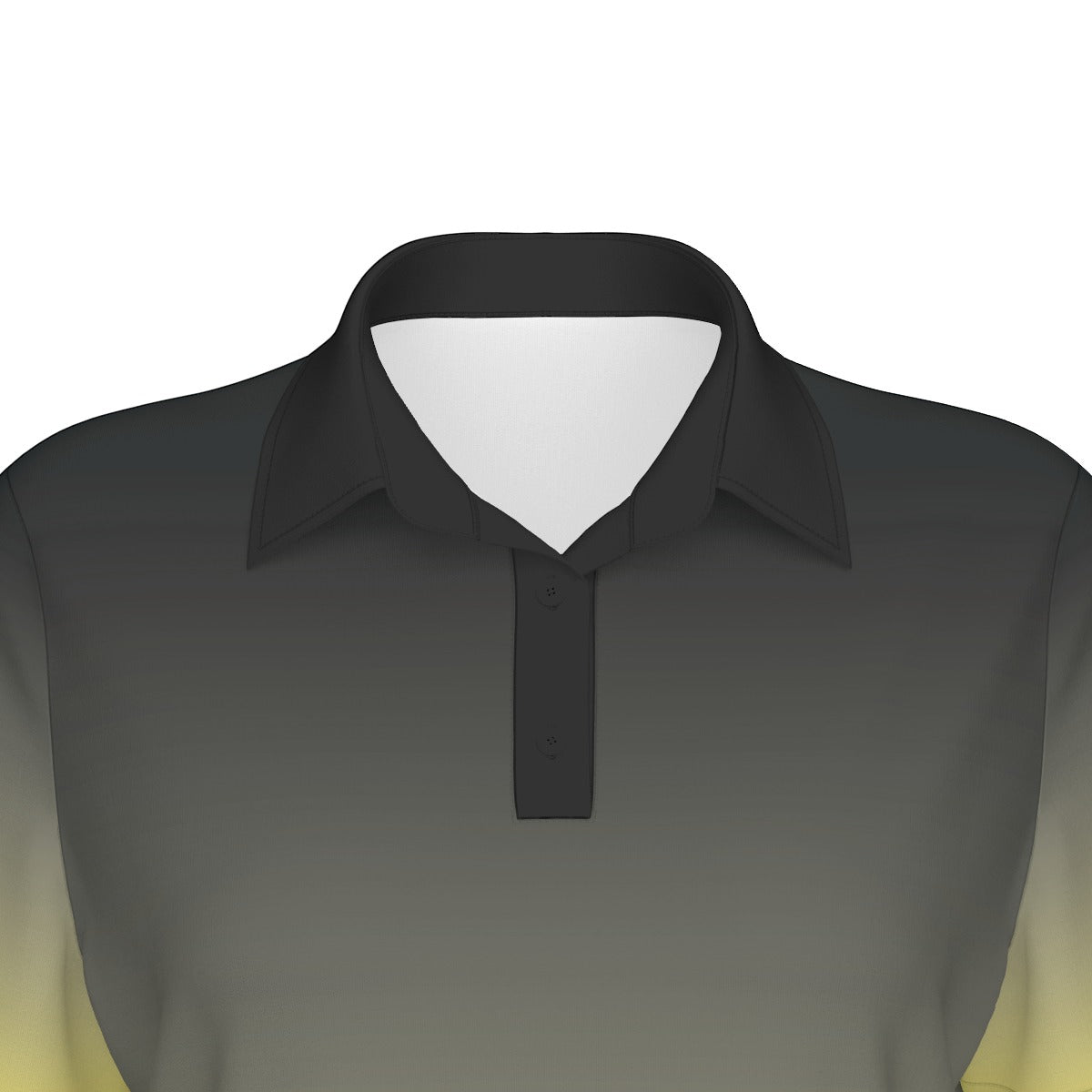 Basic Fade Women's Polo Collar Jersey