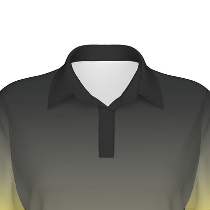 Basic Fade Women's Polo Collar Jersey