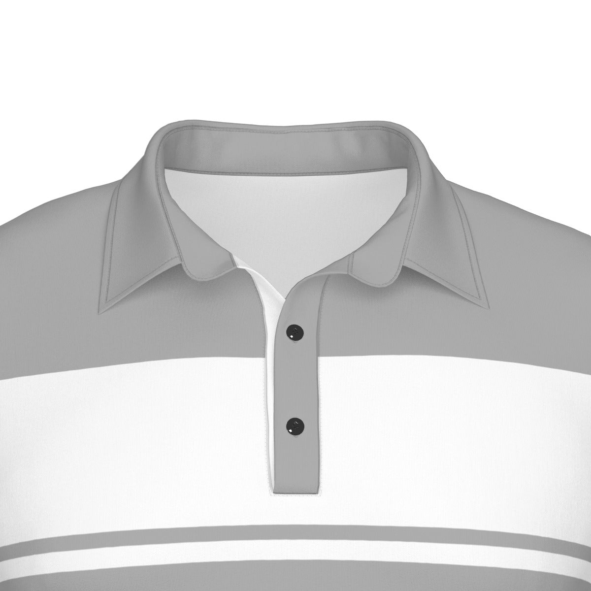 Blocked Out Men's Polo Collar Jersey