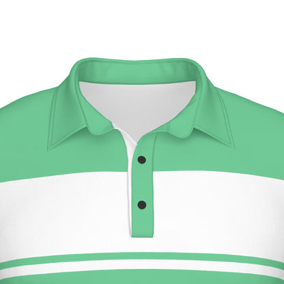 Blocked Out Men's Polo Collar Jersey