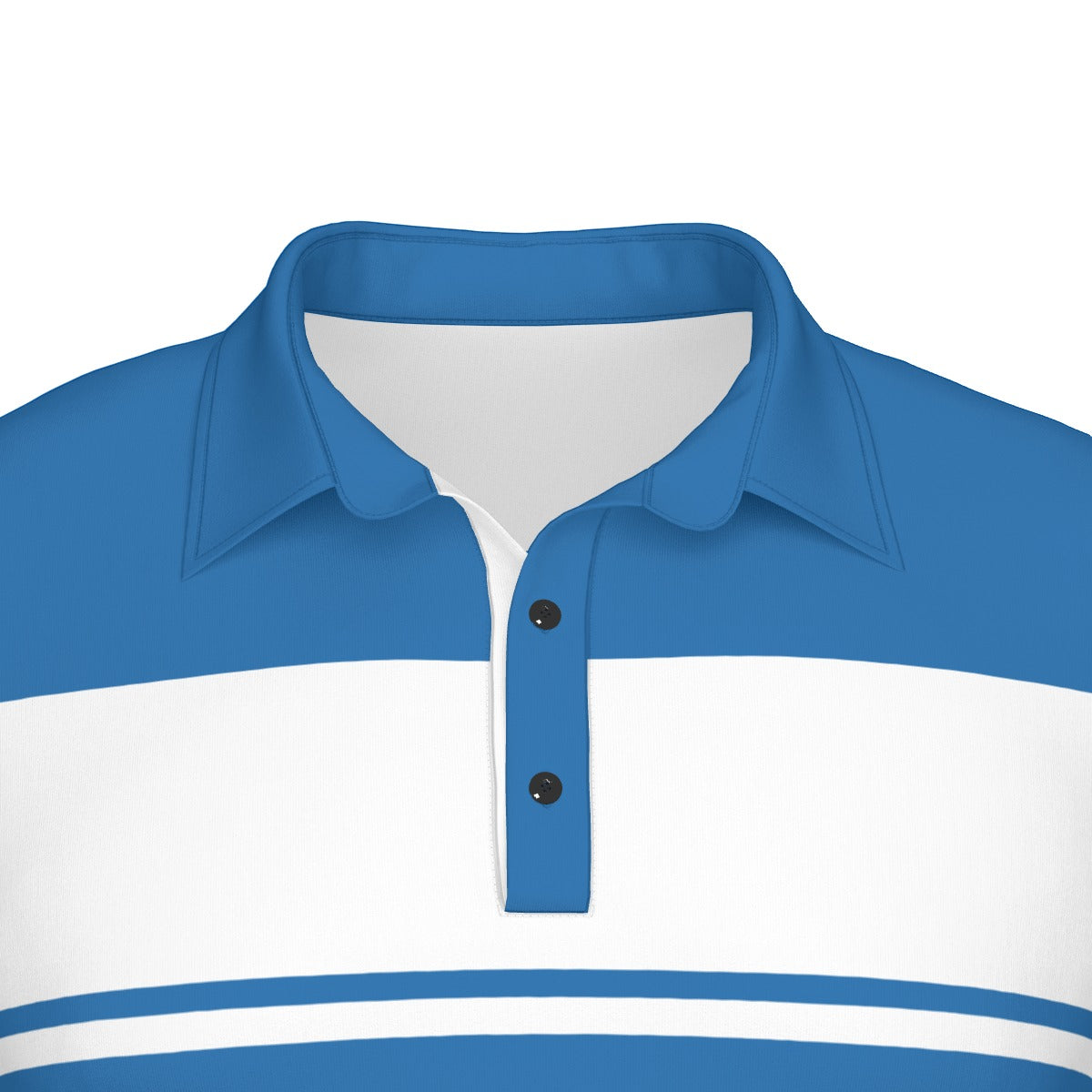 Blocked Out Men's Polo Collar Jersey