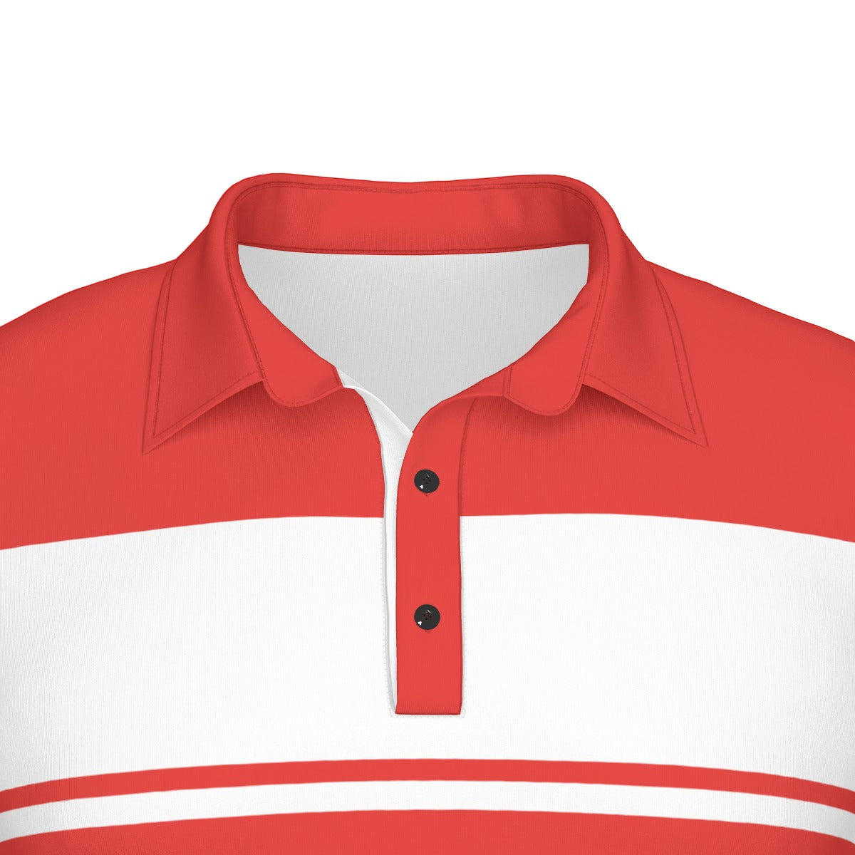 Blocked Out Men's Polo Collar Jersey