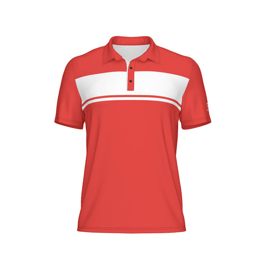 Blocked Out Men's Polo Collar Jersey
